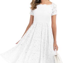 Robe De Mariée Courte Devant Avec Traine image 13 | Soirée Blanche