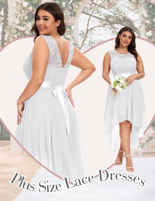 Robe De Mariée Courte Bohème – Image 5