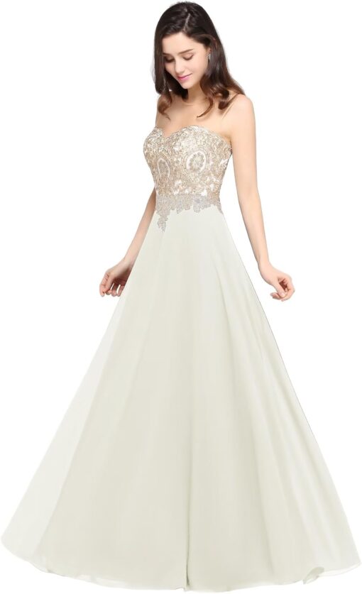 Robe De Mariée Champêtre Courte – Image 2