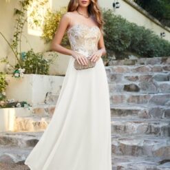 Robe De Mariée Champêtre Courte image 16 | Soirée Blanche