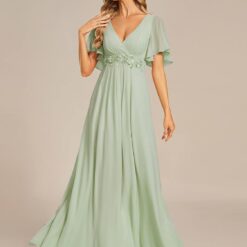 Robe De Mariée Courte Fluide Blanche image 18 | Soirée Blanche