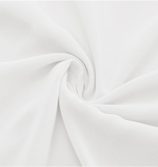 Robe De Mariée Sirène Champêtre Blanche – Image 8