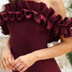 Robe de mariée romantique à encolure en demi-cercle et corsage dentellé image 14 | Soirée Blanche