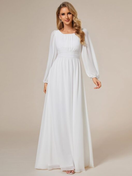 Robe De Mariée Princesse A Traîne En Dentelle – Image 5