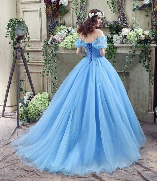 Robe De Mariée Princesse Blanche – Image 5