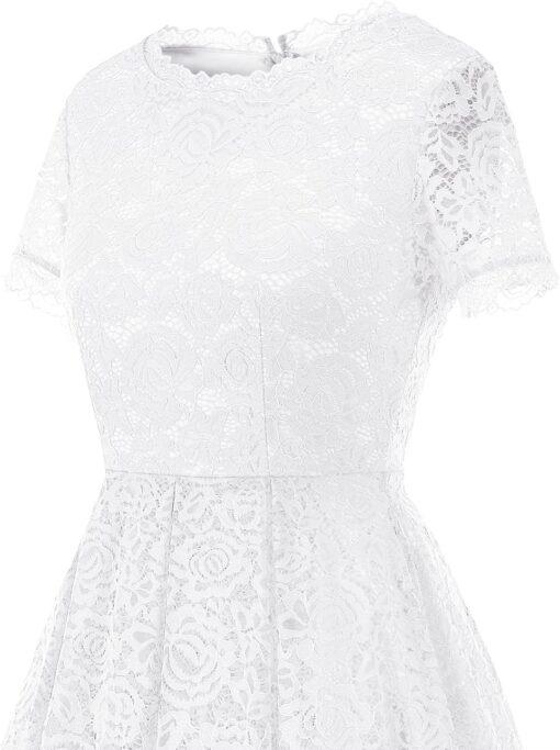 Princesse Robe De Mariée Blanche – Image 7