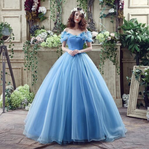 Robe de Mariée Princesse Strass Blanche – Image 4