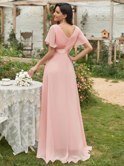 Robe De Mariée Princesse Luxe A Manches Longues – Image 3