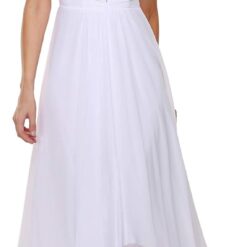 Robe De Mariée Princesse Blanche Avec Perles image 9 | Soirée Blanche