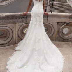 Robe De Mariée Bleue image 7 | Soirée Blanche