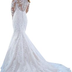 Robe De Mariée Princesse Col V image 7 | Soirée Blanche