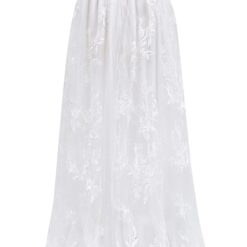 Robe De Mariée Princesse Manches Longues Blanche image 17 | Soirée Blanche