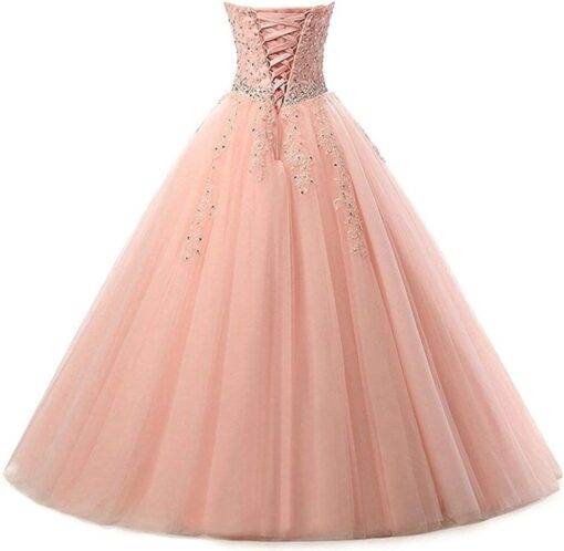 Robe De Mariée Princesse Bustier Illusion – Image 3