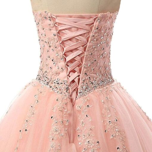 Robe De Mariée Princesse Bustier Illusion – Image 4