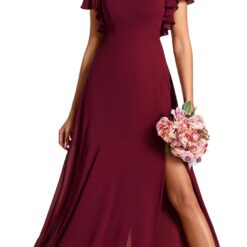 Robe Longue Témoin De Mariage image 9 | Soirée Blanche Robe Longue Témoin De Mariage image 8 | Soirée Blanche