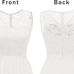 Robe de mariée en satin perlé à décolleté en V profond et poches en ligne A image 11 | Soirée Blanche Robe de mariée en satin perlé à décolleté en V profond et poches en ligne A image 10 | Soirée Blanche