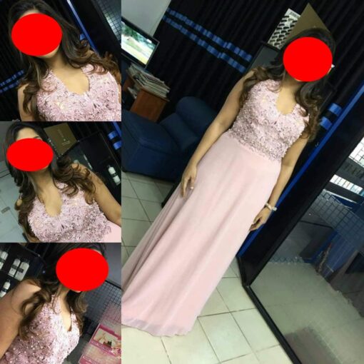 Robe De Mariée Originale A Fleurs – Image 8