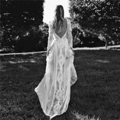 Robe De Mariée Bohème Florale Blanche image 24 | Soirée Blanche Robe De Mariée Bohème Florale Blanche image 23 | Soirée Blanche