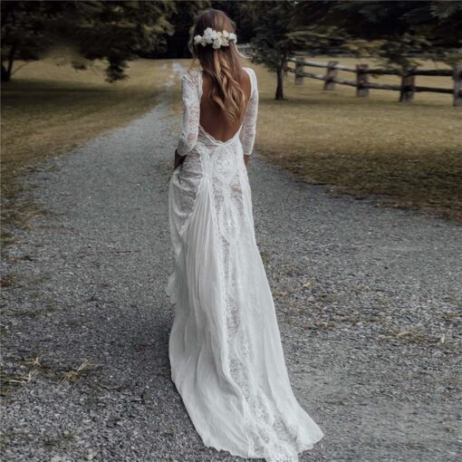 Robe De Mariée Année 50 – Image 4