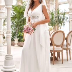 Robe De Mariée Fourreau Blanche image 17 | Soirée Blanche Robe De Mariée Fourreau Blanche image 16 | Soirée Blanche