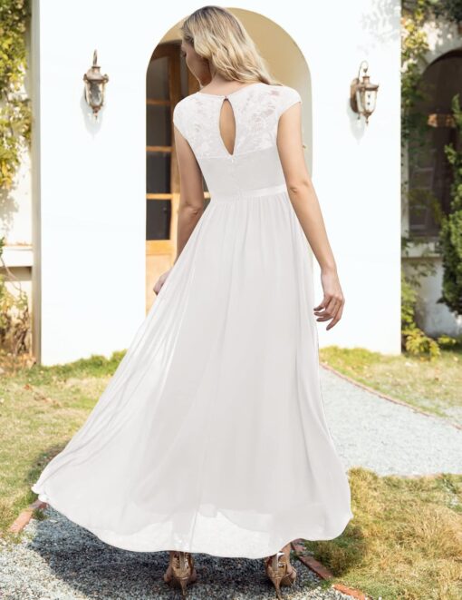 Robe Blanche Mariage Civil – Image 4