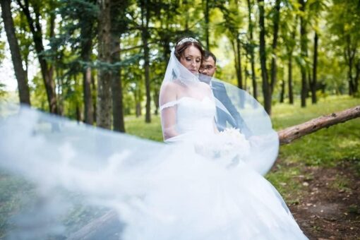 Robe De Mariée Bohème Dentelle Blanche – Image 7