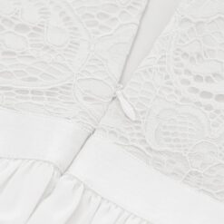 Robe de mariée en tulle avec corset rose nude image 19 | Soirée Blanche