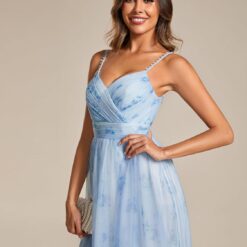 Robe De Mariée Fendue Avec Col V En Satin image 14 | Soirée Blanche