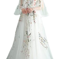 Robe De Mariée A Frange Perlée image 9 | Soirée Blanche
