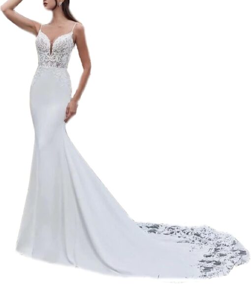 Robe De Mariée Droite – Image 2