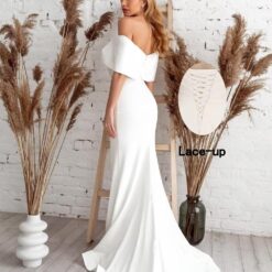 Robe De Mariée Manche 3 4 image 9 | Soirée Blanche