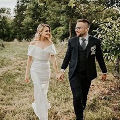 Robe De Mariée Manche 3 4 image 11 | Soirée Blanche