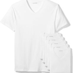 Maillot de Corps avec Col en V pour Homme, Ensemble de 6 pièces image 8 | Soirée Blanche