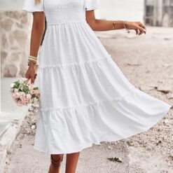 Robe Femme Blanche Longue image 10 | Soirée Blanche