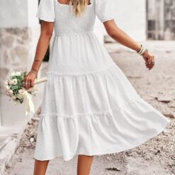 Robe Femme Blanche Longue image 16 | Soirée Blanche