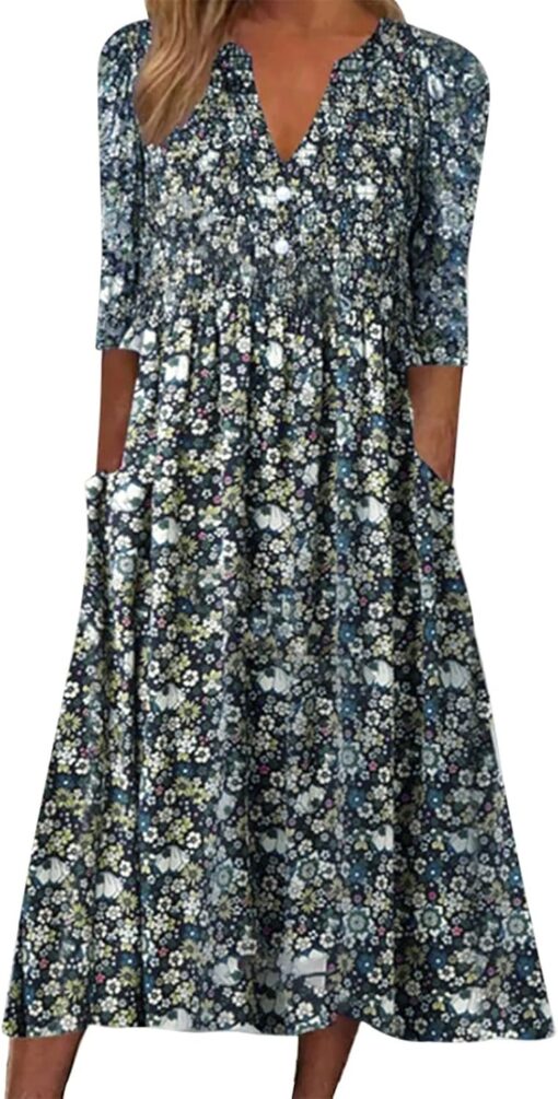 Robe Blanche Courte Boheme Chic – Image 2