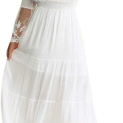 Robe De Soirée Longue Bustier Blanche image 9 | Soirée Blanche