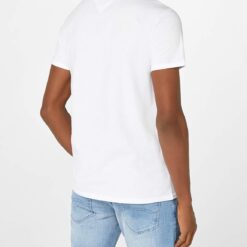 T-Shirt Classic Blanc Tommy Hilfiger Homme image 16 | Soirée Blanche