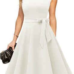 Robe Blanche Chic Courte image 8 | Soirée Blanche
