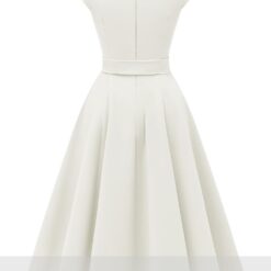 Robe Blanche Chic Courte image 14 | Soirée Blanche