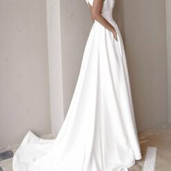Robe De Cocktail Mariage Blanche image 11 | Soirée Blanche