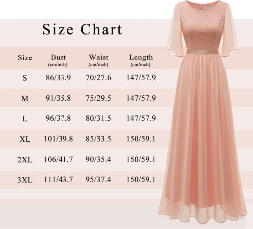 Robe Blanche Longue En Dentelle – Image 5