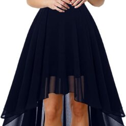 Robe Blanche Asymétrique Cocktail image 7 | Soirée Blanche