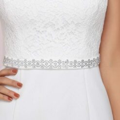 Robe Sirène Blanche Manche Longue image 15 | Soirée Blanche Robe Sirène Blanche Manche Longue image 14 | Soirée Blanche