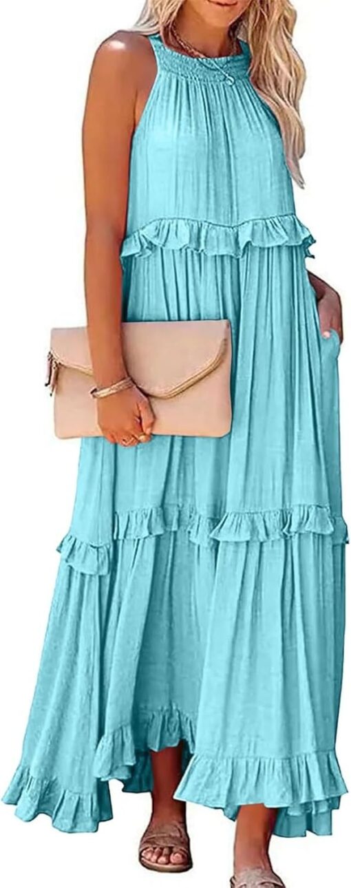 Robe Blanche Courte Cocktail Bohème – Image 4