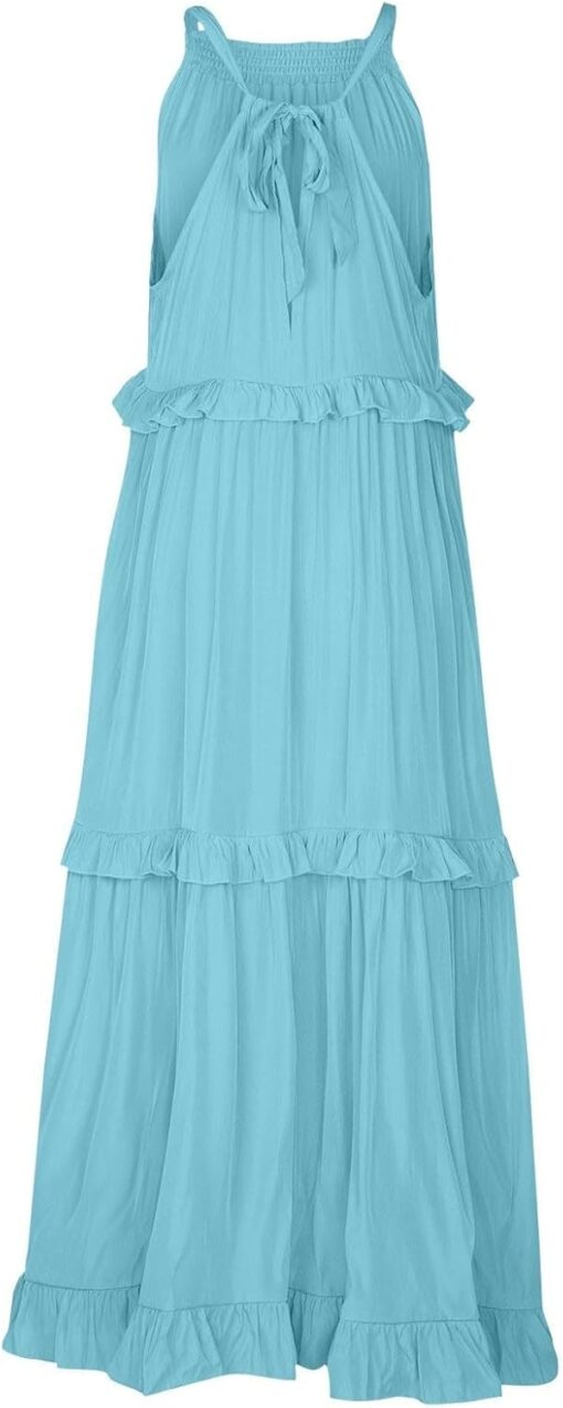 Robe Blanche Courte Cocktail Bohème – Image 6