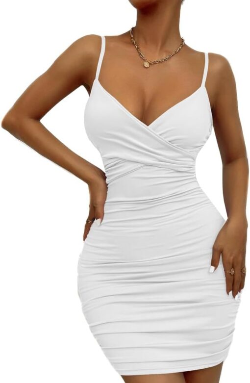 Robe Blanche Courte Soirée – Image 2