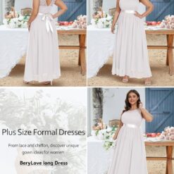 Robe Blanche Dentelle Longue image 17 | Soirée Blanche Robe Blanche Dentelle Longue image 16 | Soirée Blanche