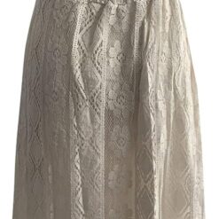 Robe De Plage Blanche Dentelle Boho Boheme Chic image 12 | Soirée Blanche
