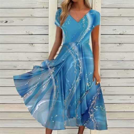 Robe Blanche Cocktail Courte – Image 3